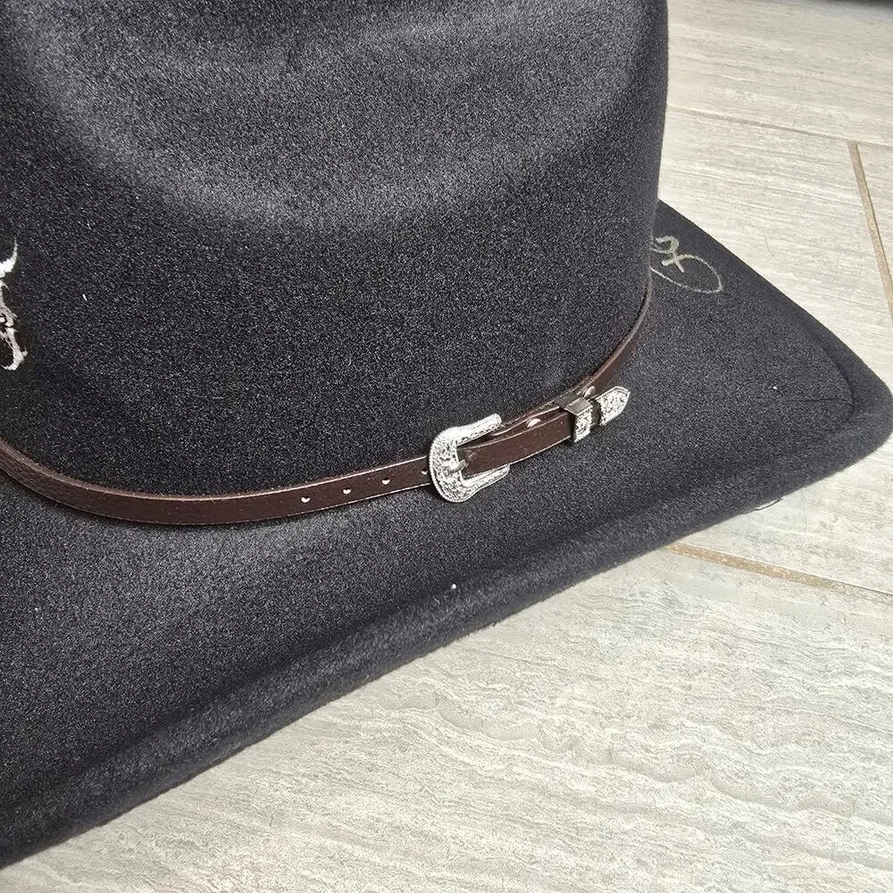 Falling in Reverse SIGNED Ronnie Radke Auto’d Cowboy Hat Official Merch Rare